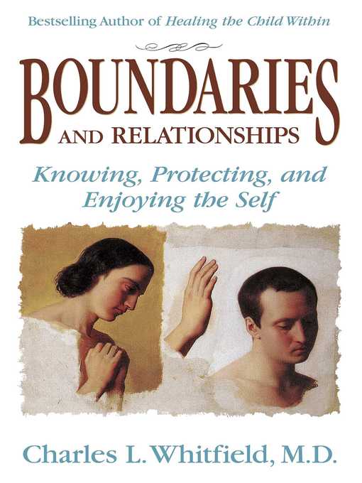 Title details for Boundaries and Relationships by Charles Whitfield - Wait list